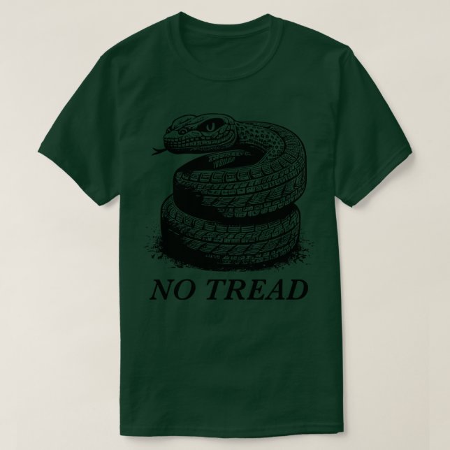 Tread mir nicht an. T-Shirt (Design vorne)