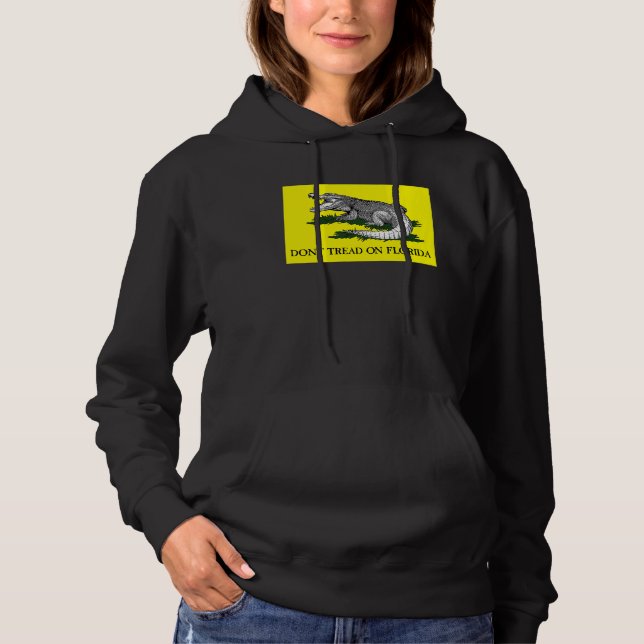 Tread on Florida Stopp Vaccination Mandate Hoodie (Vorderseite)