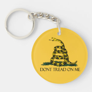 Tread on Me Gadsden Flag Historisches Militär Schlüsselanhänger