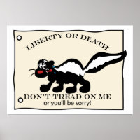 Tread on Me Skunk nicht