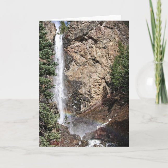 TreasFalls - Colorado Grußkarte Karte (Vorderseite)