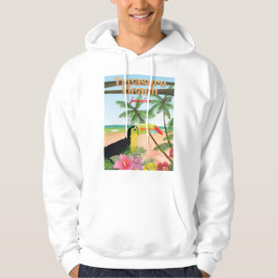 Treasure Beach Jamaika Reiseplakat Hoodie