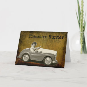 Treasure Hunter, Geburtstag eines treuen Freundes Karte