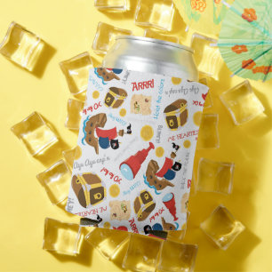 Treasure Island Party Pirate Can Cooler Dosenkühler