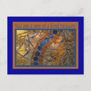 Treasure Postcard Postkarte