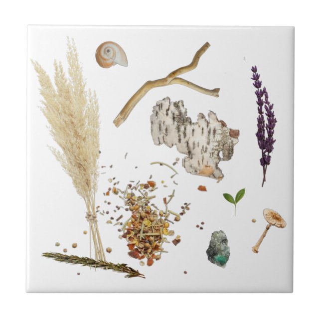 Treasures Fliese (Vorderseite)