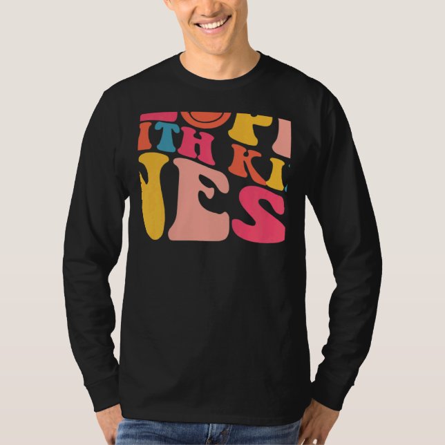 Treat People With Kindness TPWK Trendy Preppy On B T-Shirt (Vorderseite)