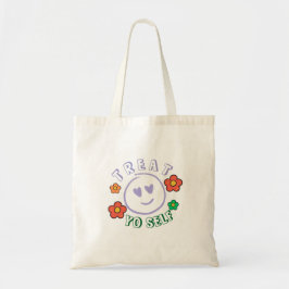 Treat Yo Self | Fun & Stylish Reusable Tote Bag Tragetasche