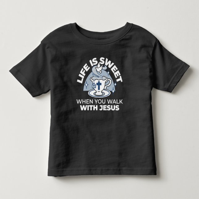 Treatment of the Faithful Living Art - Teacup with Kleinkind T-shirt (Vorderseite)