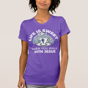 Treatment of the Faithful Living Art - Teacup with T-Shirt