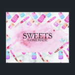 Treats Pretzels Baker Bakery Treats Pink Flyer<br><div class="desc">Treats Chocolate Bakery Business Flyers</div>