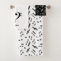 Treble Clef & Bass Clef Herz