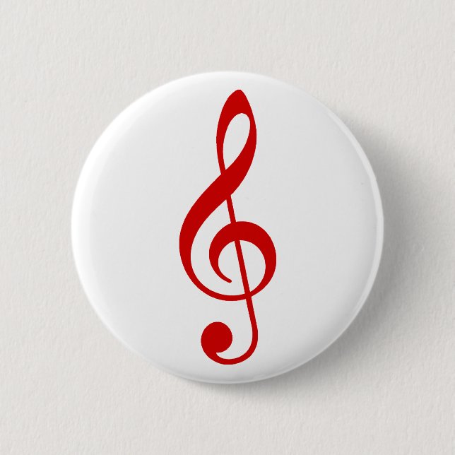 Treble Clef Button (Vorderseite)