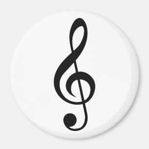 Treble Clef G-Clef Musical-Symbol Magnet