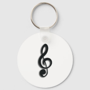 Treble Clef Keychain Schlüsselanhänger