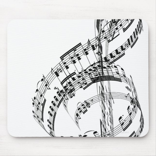 Treble Clef Mousepad (Vorne)