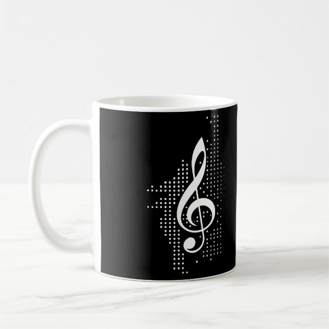 Treble Clef Music Kaffeetasse (Links)