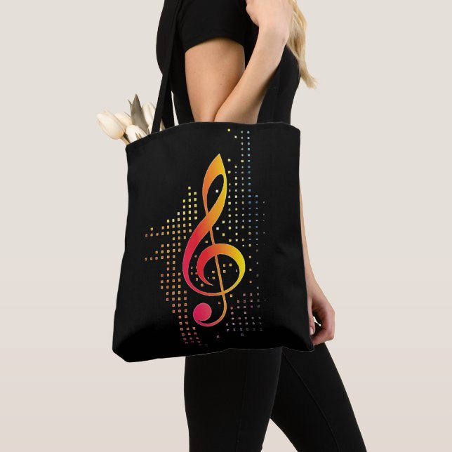 Treble Clef Music Tasche (Von Nahem)