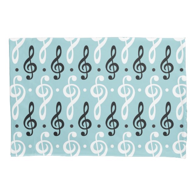 Treble Clef Music Teacher Musician Orchestra Band Kissenbezug (Vorderseite)