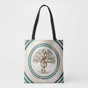 Treble Clef Music Tree Tasche
