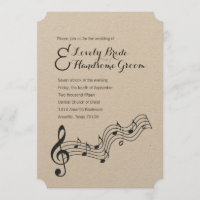 Treble Clef Musikfreunde Hochzeit