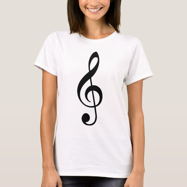 Treble Clef T-Shirt (Vorderseite)