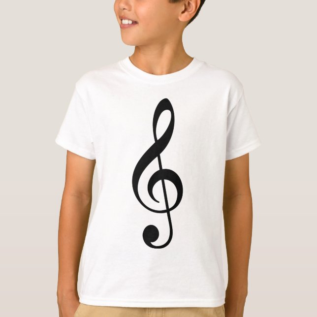 Treble Clef T-Shirt (Vorderseite)