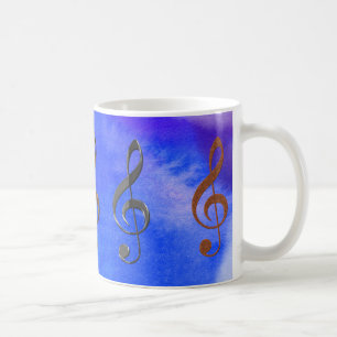 Treble Cleff Music-Lover-Tasse Kaffeetasse