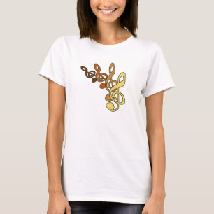 Treble Clefs Music T - Shirt