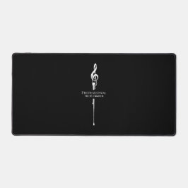 Treblemaker Funny Music Pun Classy Black G-Clef
