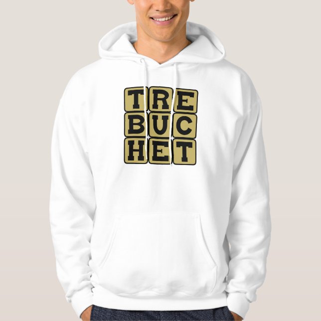 Trebuchet, Katapultwaffe Hoodie (Vorderseite)
