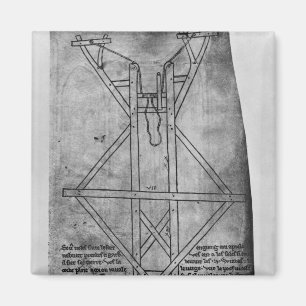 Trebuchet, Maschine, zum der Pfeile zu werfen Magnet
