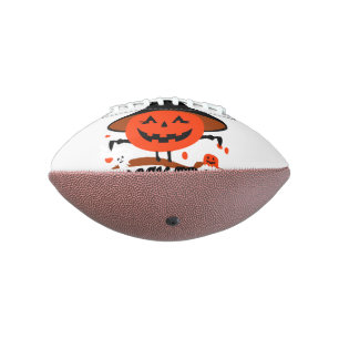 Treck Trat Pumpkin Lächeln Football