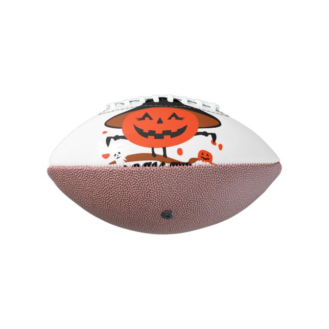 Treck Trat Pumpkin Lächeln Football (Gedreht 270)