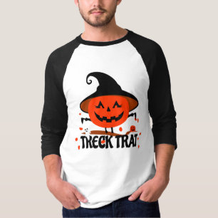 Treck Trat Pumpkin Lächeln T-Shirt