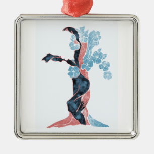Tree Blossom Ornament Aus Metall