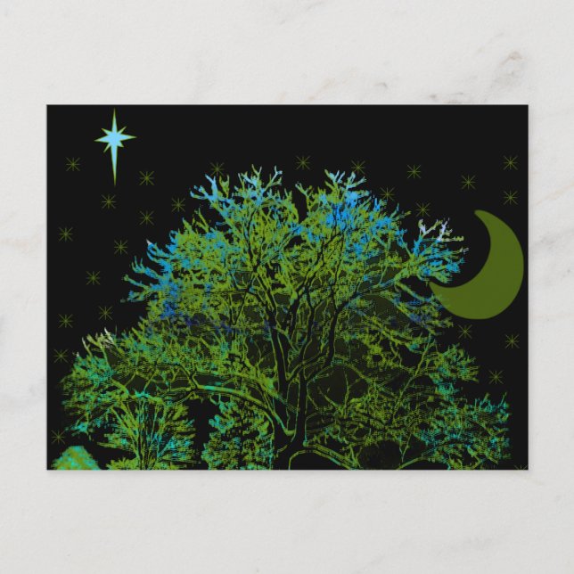 Tree Blues Postkarte (Vorderseite)