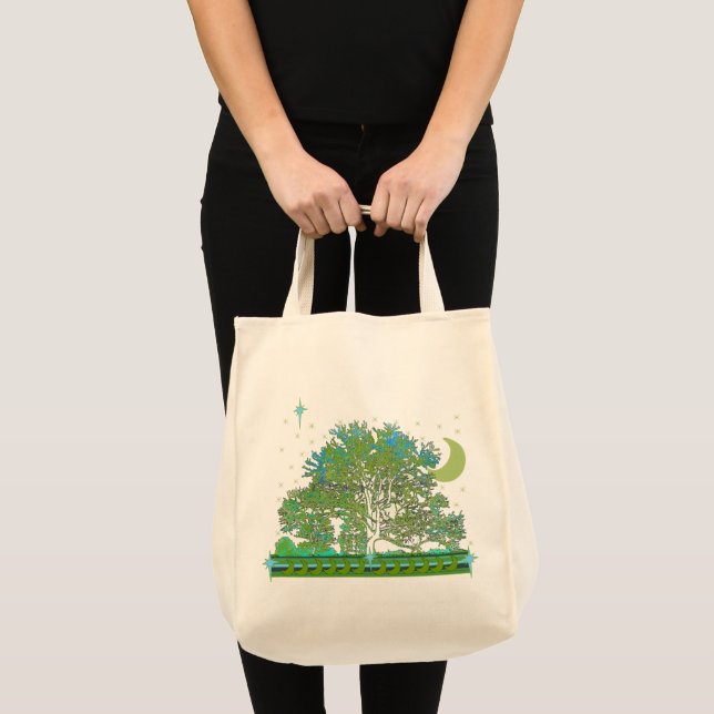 Tree Blues Tragetasche (Vorderseite (Produkt))