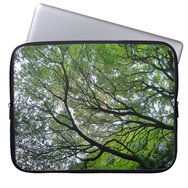 Tree Canopy V, Bute Park, Cardiff Laptopschutzhülle (Vorderseite)