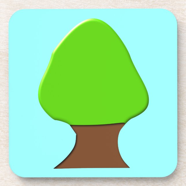 Tree Cork Untersetzer (Vorderseite)