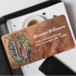 Tree der Oaxaca OAX1-Adresse Adressaufkleber