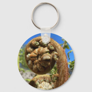 Tree Fern Frond Schlüsselanhänger