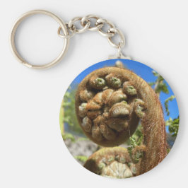 Tree Fern Frond Schlüsselanhänger