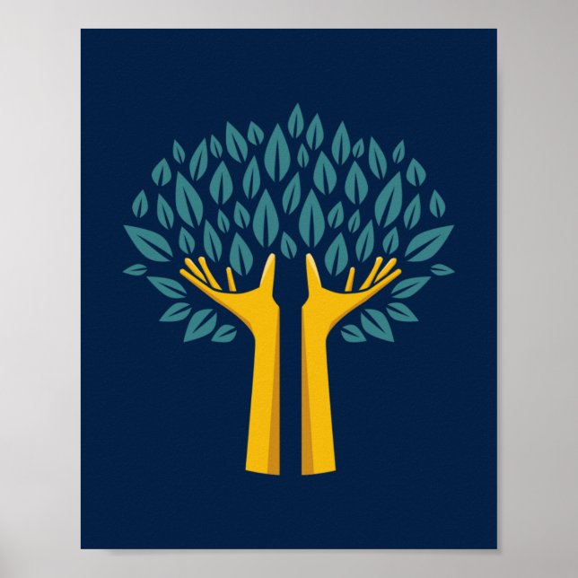 TREE Fotografie Poster (Vorne)
