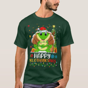Tree Frog Animal Lover Funny Happy Tree Frog Hallo T-Shirt