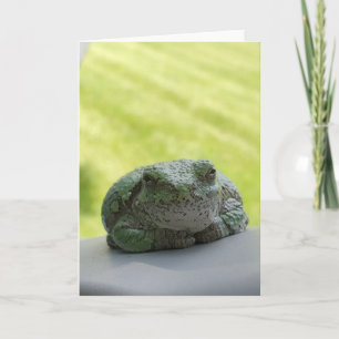 Tree Frog Grußkarte Karte