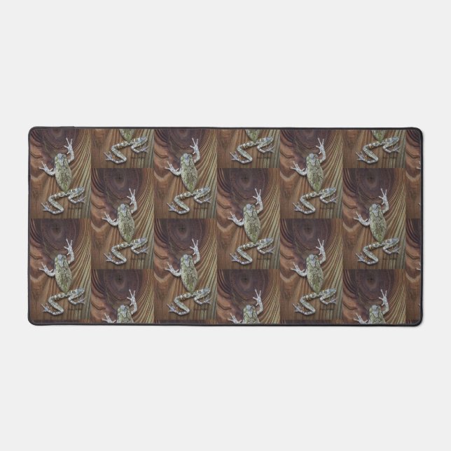 Tree Frog Illusion Schreibtischunterlage (Vorderseite)