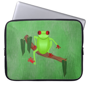 Tree Frog Neoprene Laptop Sleeve