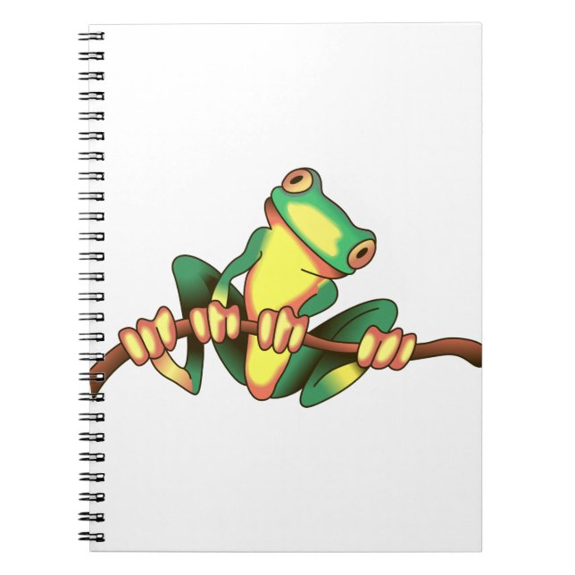 Tree Frog Notizblock (Vorderseite)