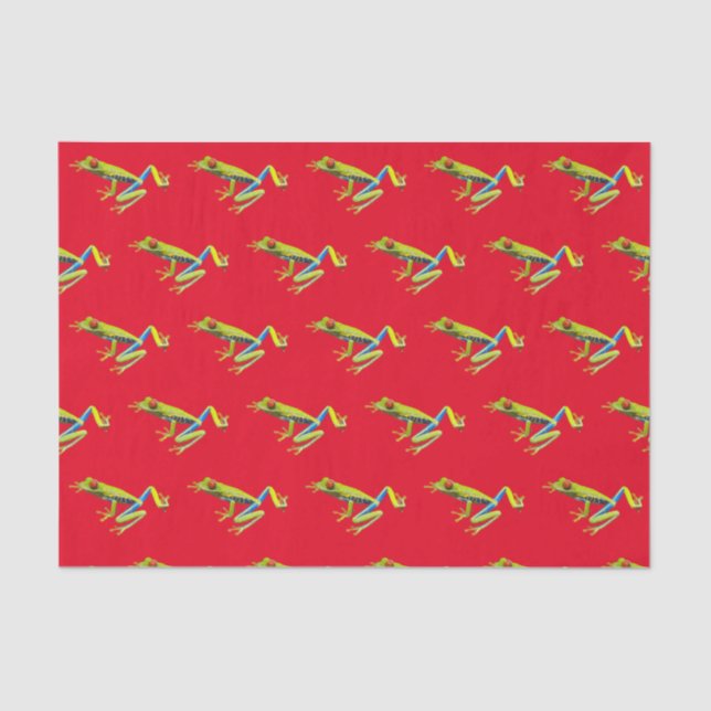 Tree Frog Seidenpapier (Vorderseite)